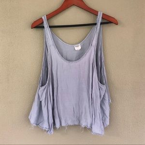 Intimately Free People Distressed Hem Tank Top
